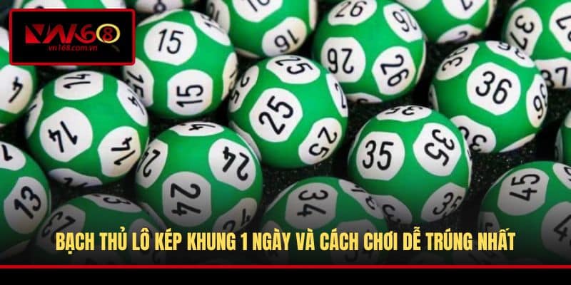 Bạch Thủ Lô Kép Khung 1 Ngày