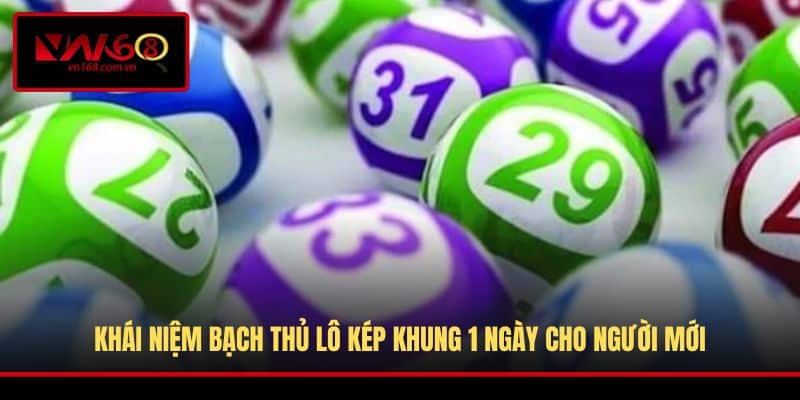 Khái niệm bạch thủ lô kép khung 1 ngày cho người mới