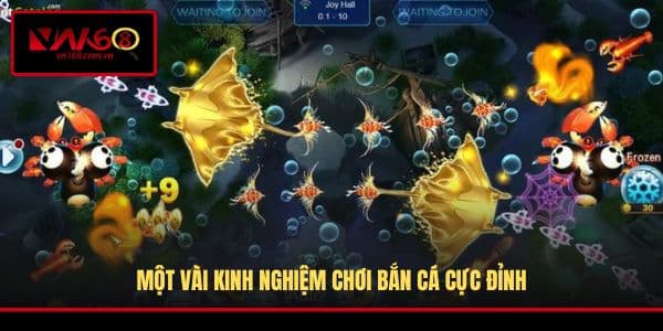 Một vài kinh nghiệm chơi bắn cá cực đỉnh